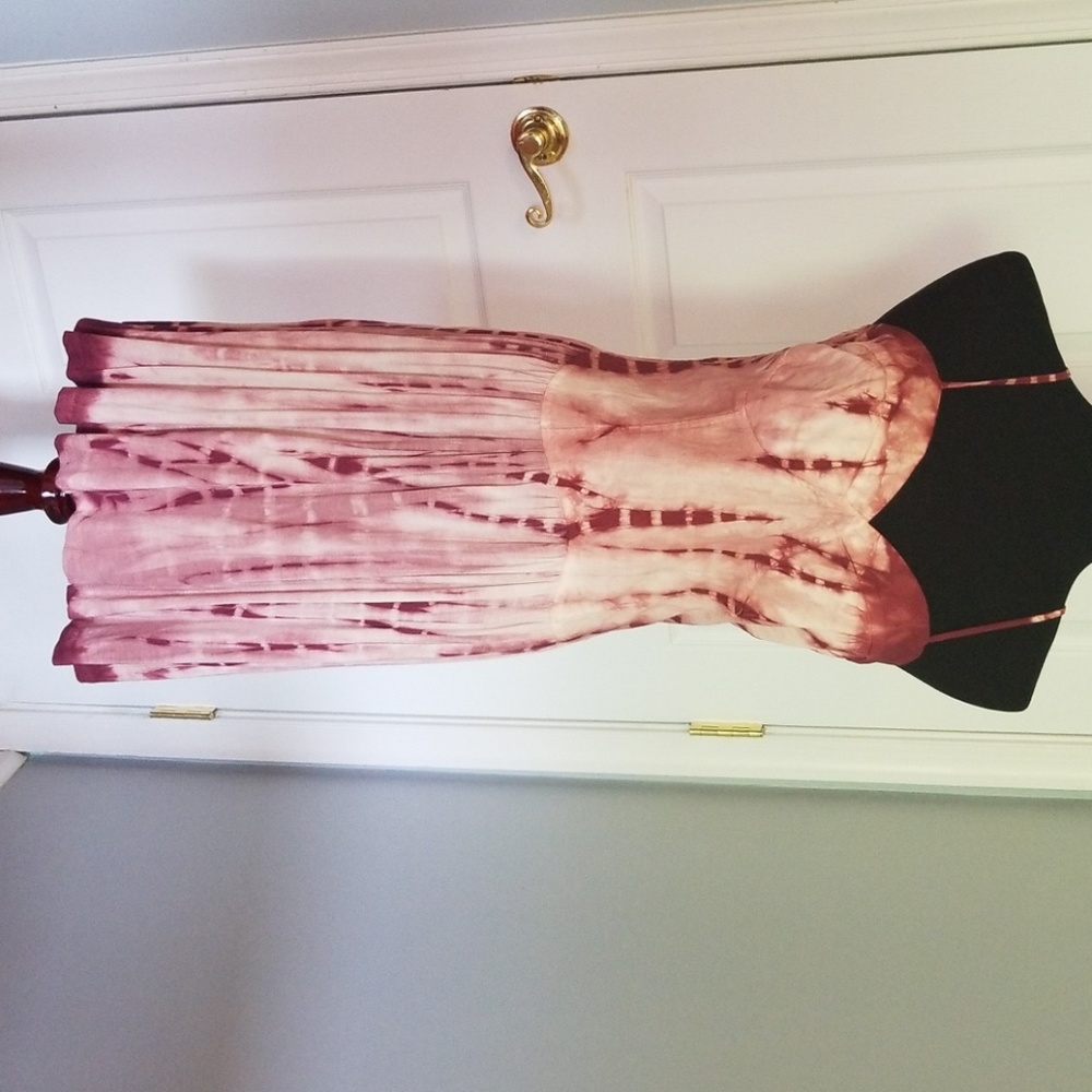 Mimi Chica Tie-Dye Summer Dress